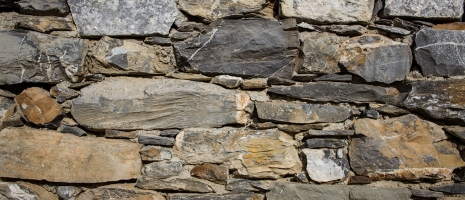 Living on the Gulf - local stone finish